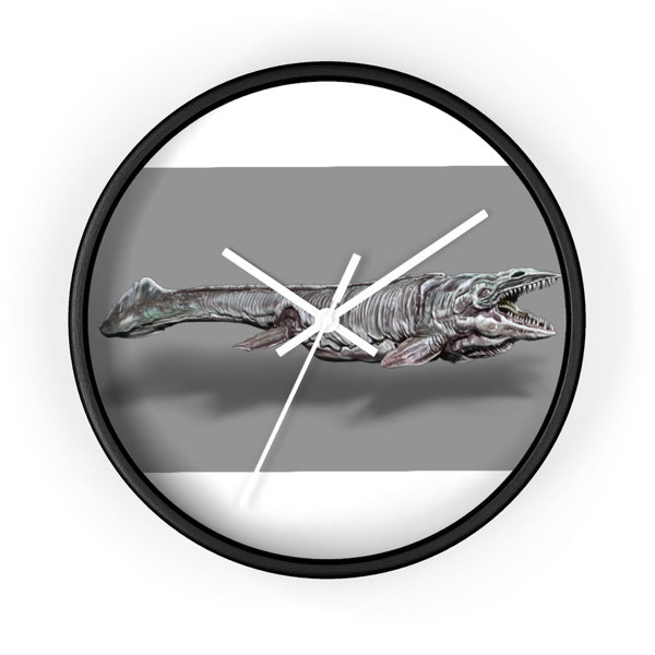 Latitude Run® Solid Wood Wall Clock Wayfair